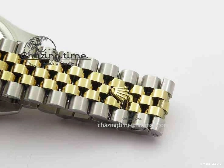 0510 DateJust 116234 SS YG BP Best Edition Gray Dial Diam Markers On SS YG Bracelet SA ZipUp 3745